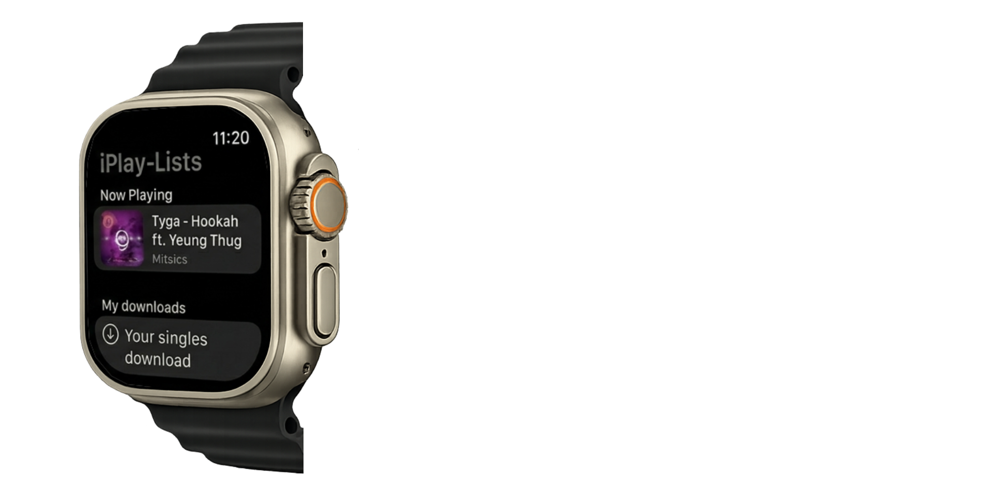 iPlay-Lists Apple Watch Above